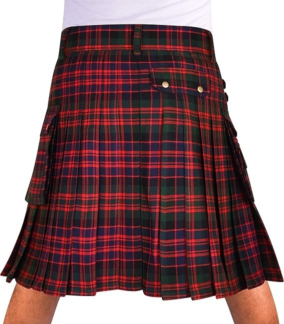 MacDonald clan tartan utility kilt